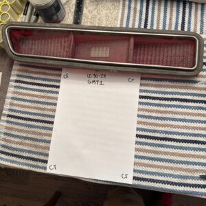 1969 Chevrolet Camaro Rear Tail Light Assembly Original GM OEM