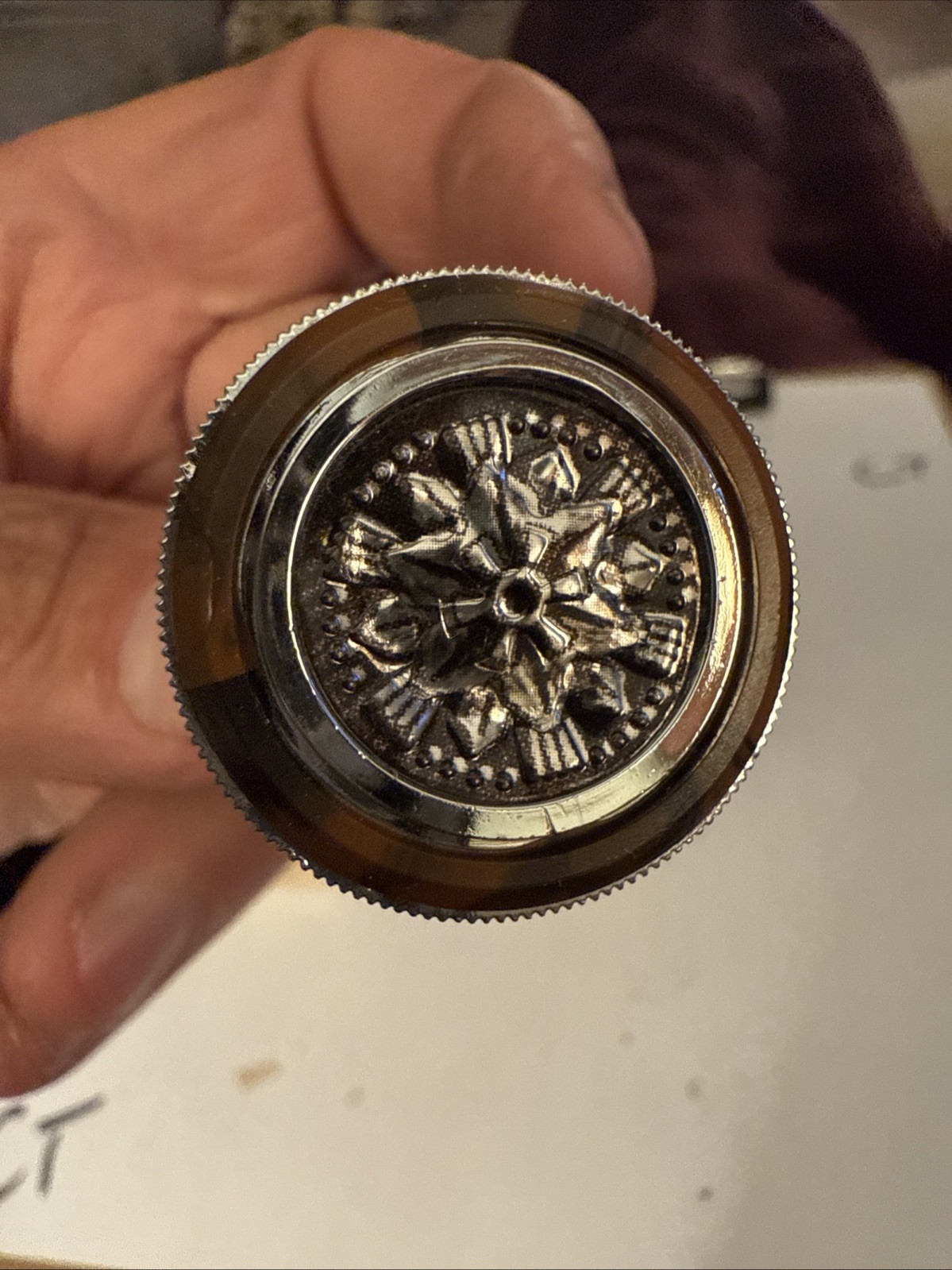 1974-1979 Oldsmobile NOS Radio Tuning & Volume Control Knob Genuine GM 414615 - Image 5