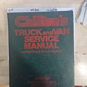 1982 Chilton's Truck and Van Service Manual -  Motor/Age Edition 7152
