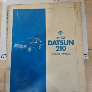 1982 Datsun 210 Service Manual. Nissan