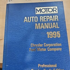 1992-1995 MOTOR CHRYSLER FORD AUTO REPAIR SERVICE SHOP MANUAL 58TH EDIT VOL 2