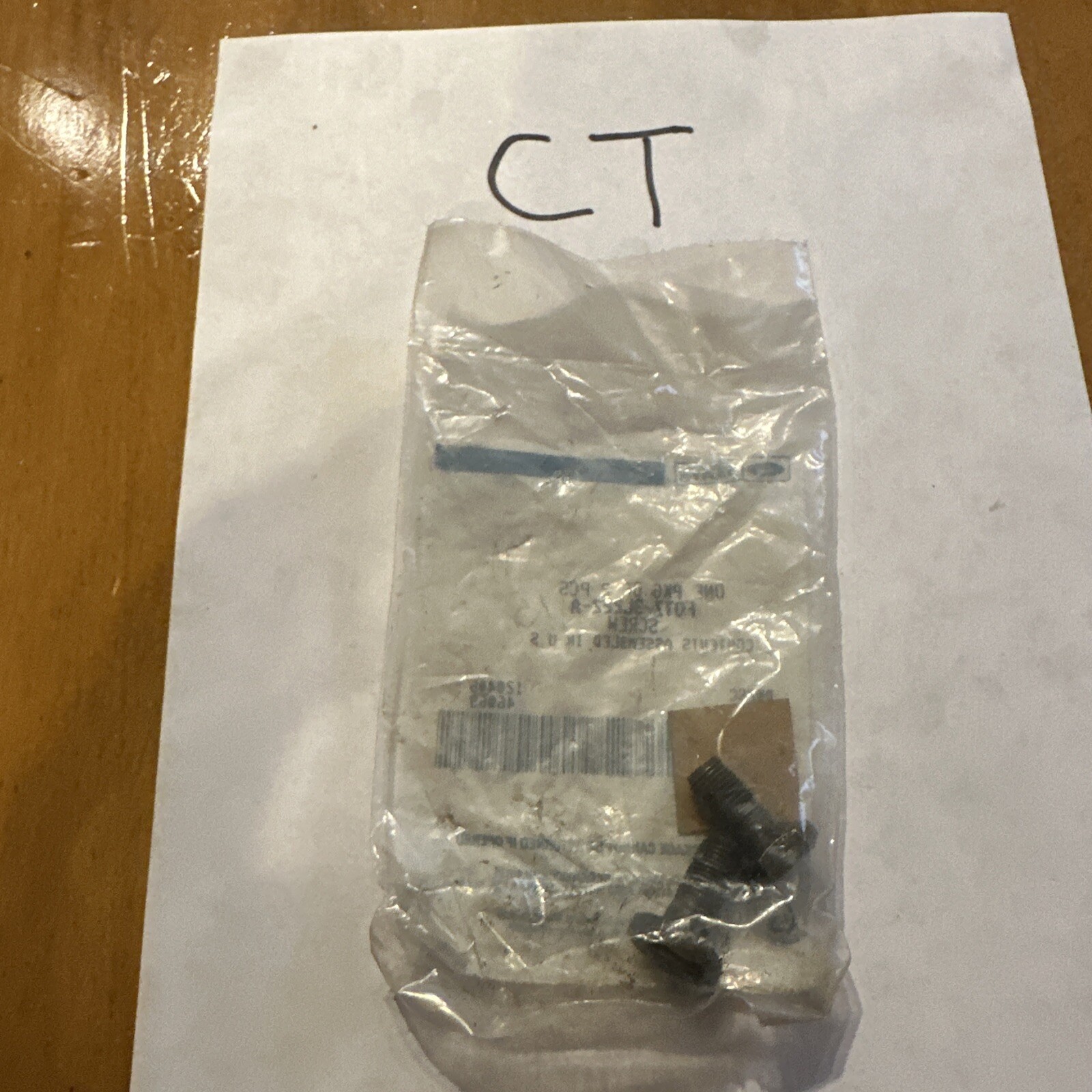 1995-2001 Ford F0TZ-3L222-A Dana Front Differential Ring Gear Bolt (2) Bolts - Image 3