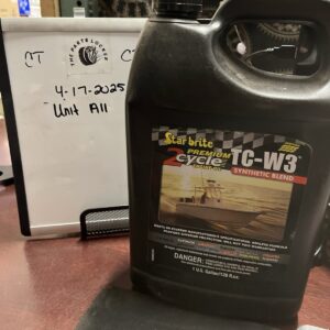 2-Cycle Outboard Motor Oil Synthetic Blend Premium Gallon Starbrite