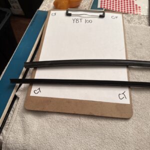 2) New NOS GM Windshield Wiper Blade Refill 3821753 1959-1966 Chevrolet Corvette