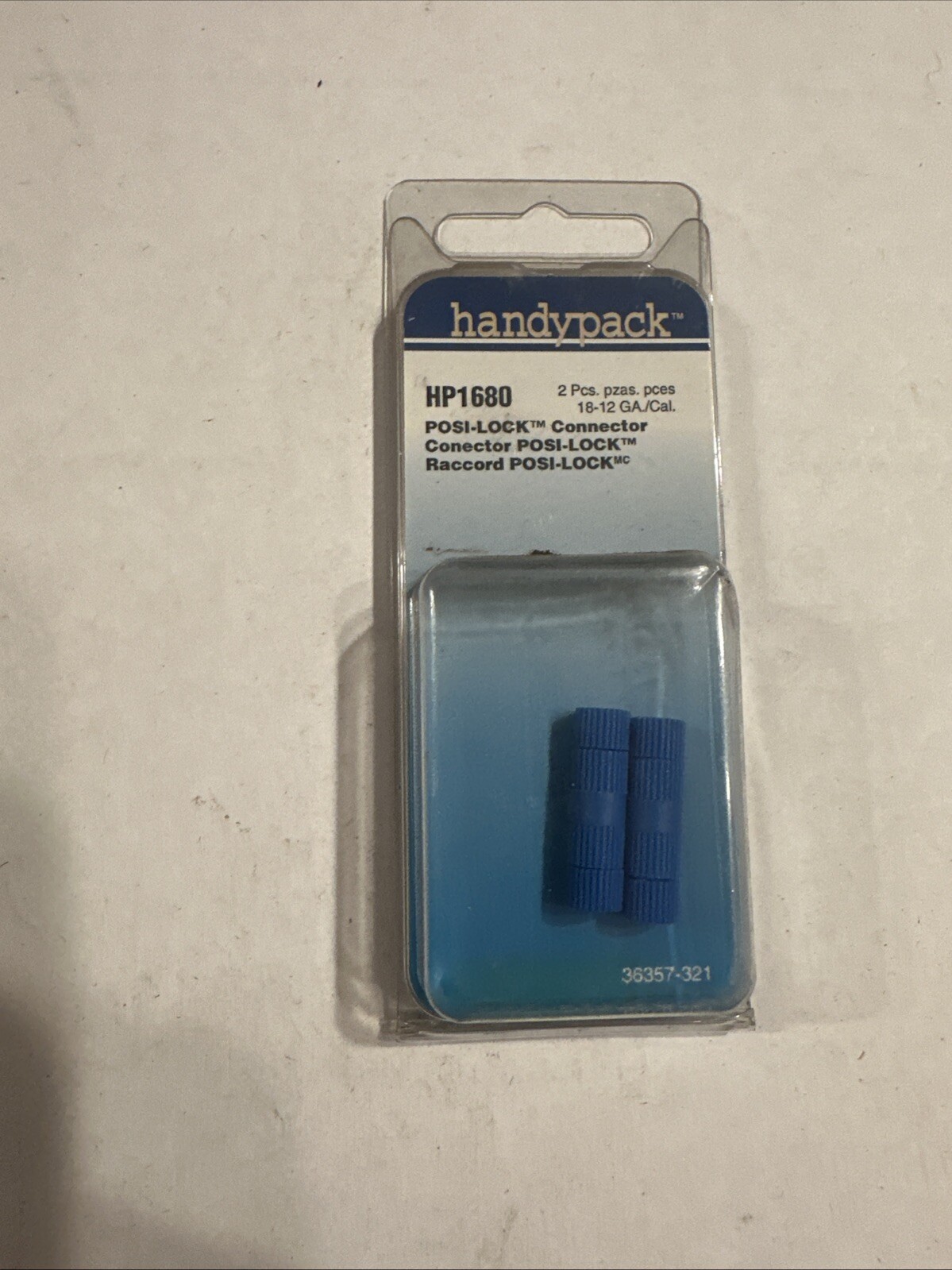2 Pcs Posi-Lock Connector 18-12 GA/Cal STANDARD MOTOR PRODUCTS/Handypack HP1680 - Image 3