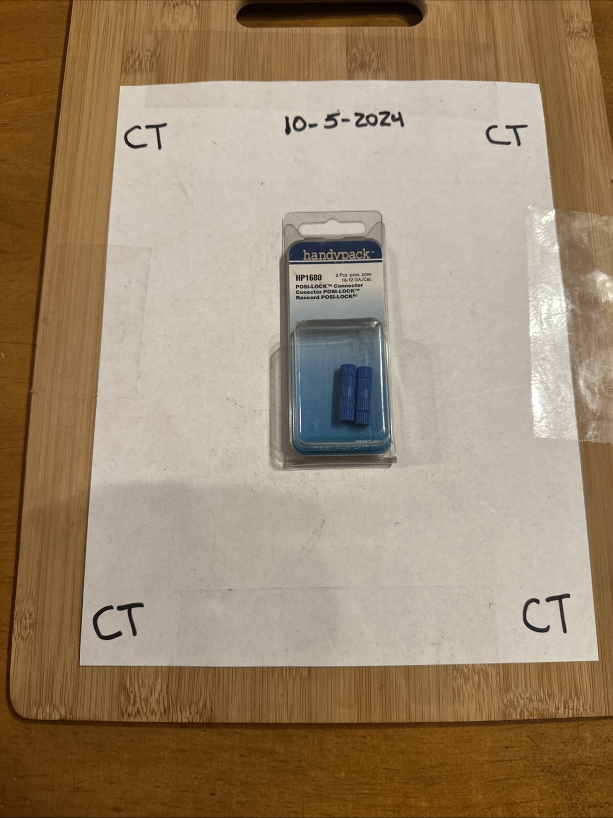 2 Pcs Posi-Lock Connector 18-12 GA/Cal STANDARD MOTOR PRODUCTS/Handypack HP1680