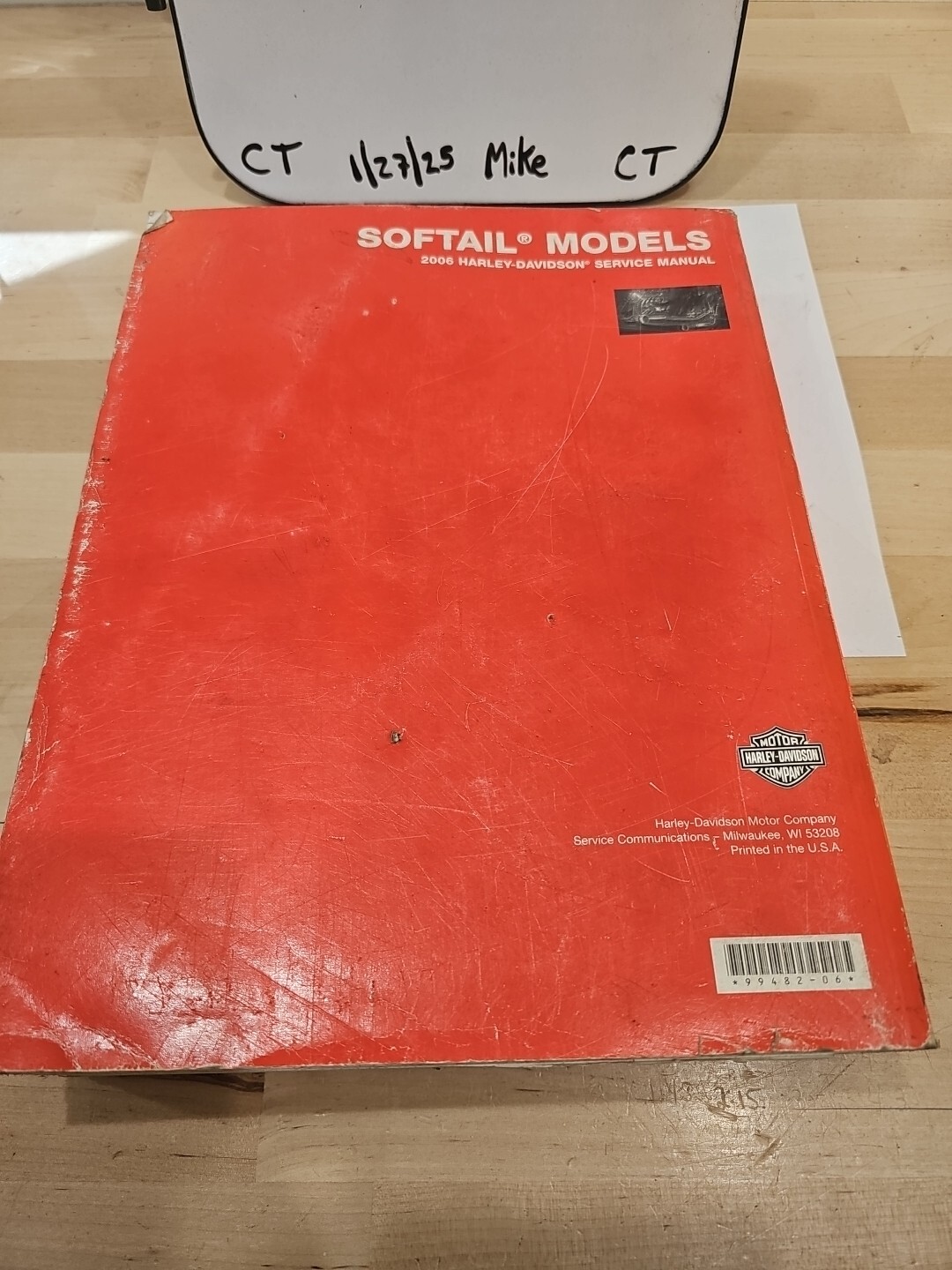 2006 Harley-Davidson Softail Models Official Factory Service Manual 99482-06 - Image 4