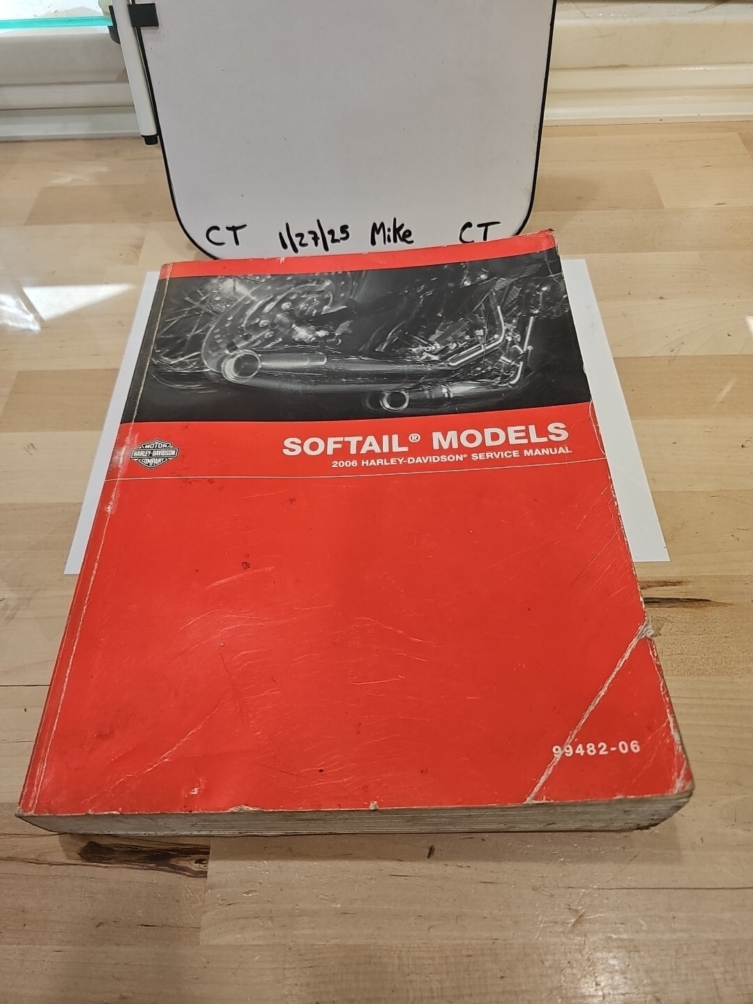 2006 Harley-Davidson Softail Models Official Factory Service Manual 99482-06