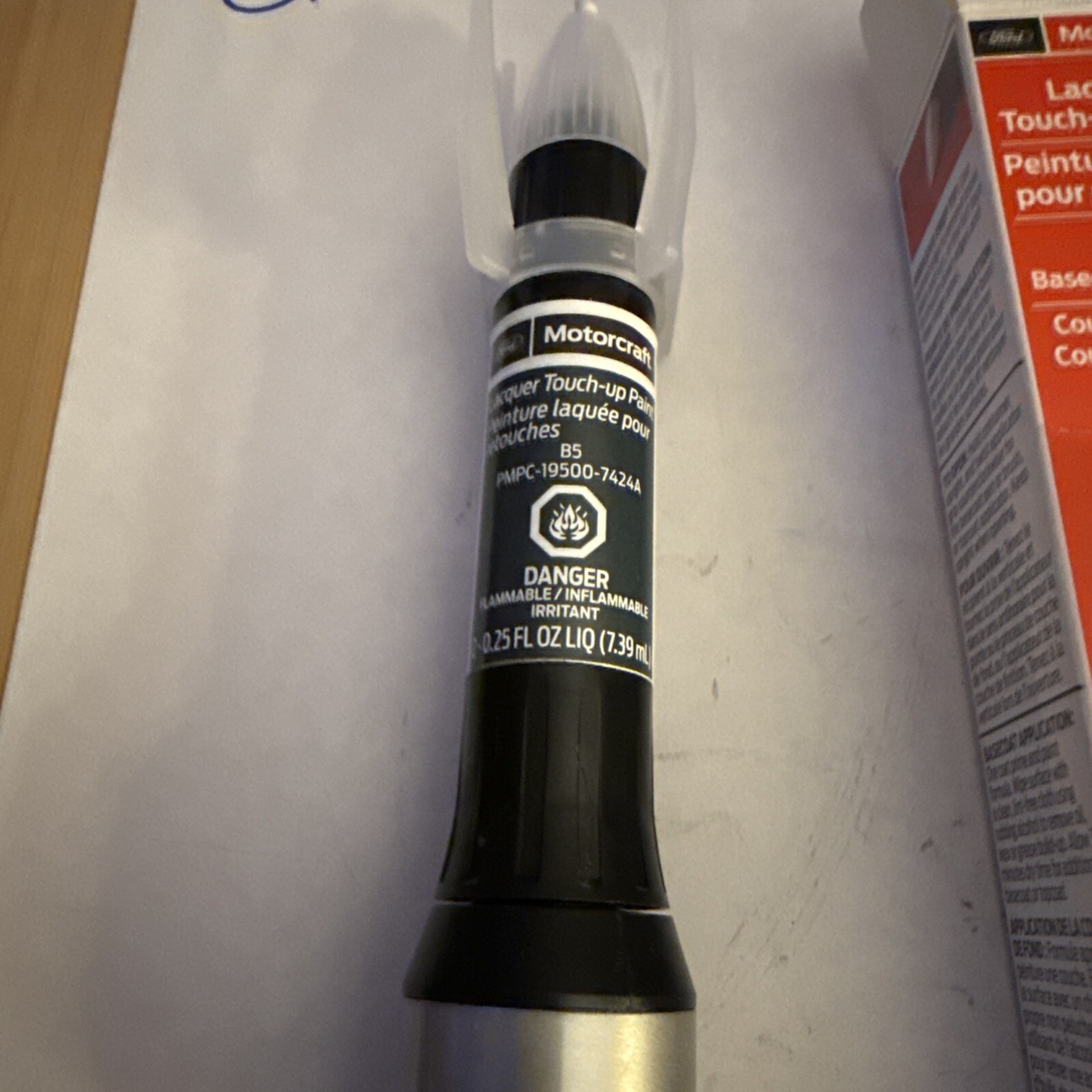 2019-2023 Mustang Bullitt OEM Touch Up Paint Dark Highland Green B5 w Clear Coat - Image 3