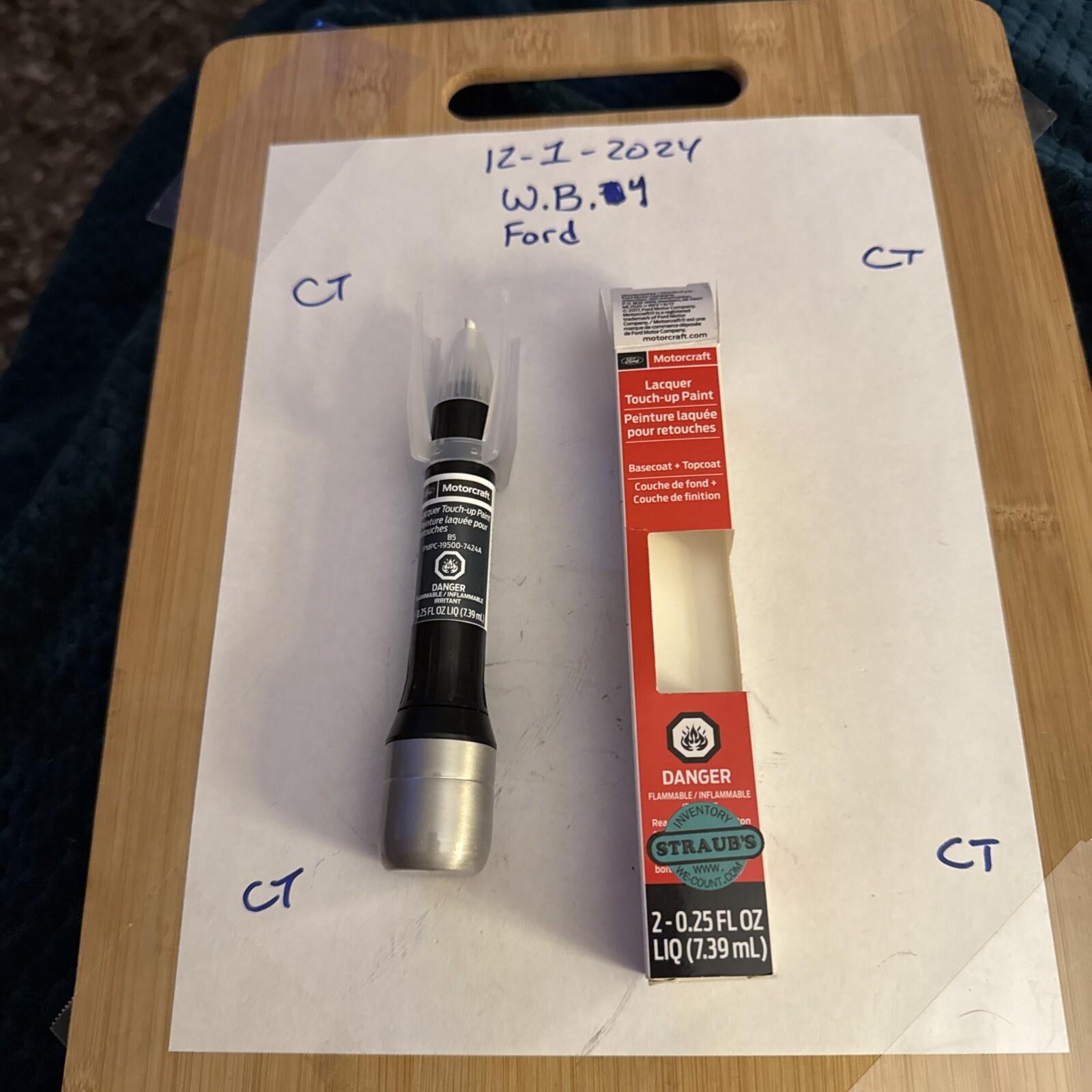 2019-2023 Mustang Bullitt OEM Touch Up Paint Dark Highland Green B5 w Clear Coat