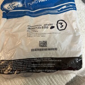 3  Genuine OEM Ford W302123-S300 Nut 06-12 Fusion Milan Lincoln MKZ Zephyr NOS
