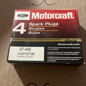 (4) NEW MOTORCRAFT SP-468 /FORD AGSP32FSM FINEWIRE PLATINUM SPARK PLUGS