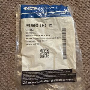 4 New in Package Genuine Ford Exhaust Nuts W520103-S442