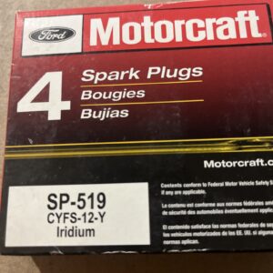 4-pack of Genuine Motorcraft SP-519 / Ford CYFS-12OEM Iridium Spark Plugs