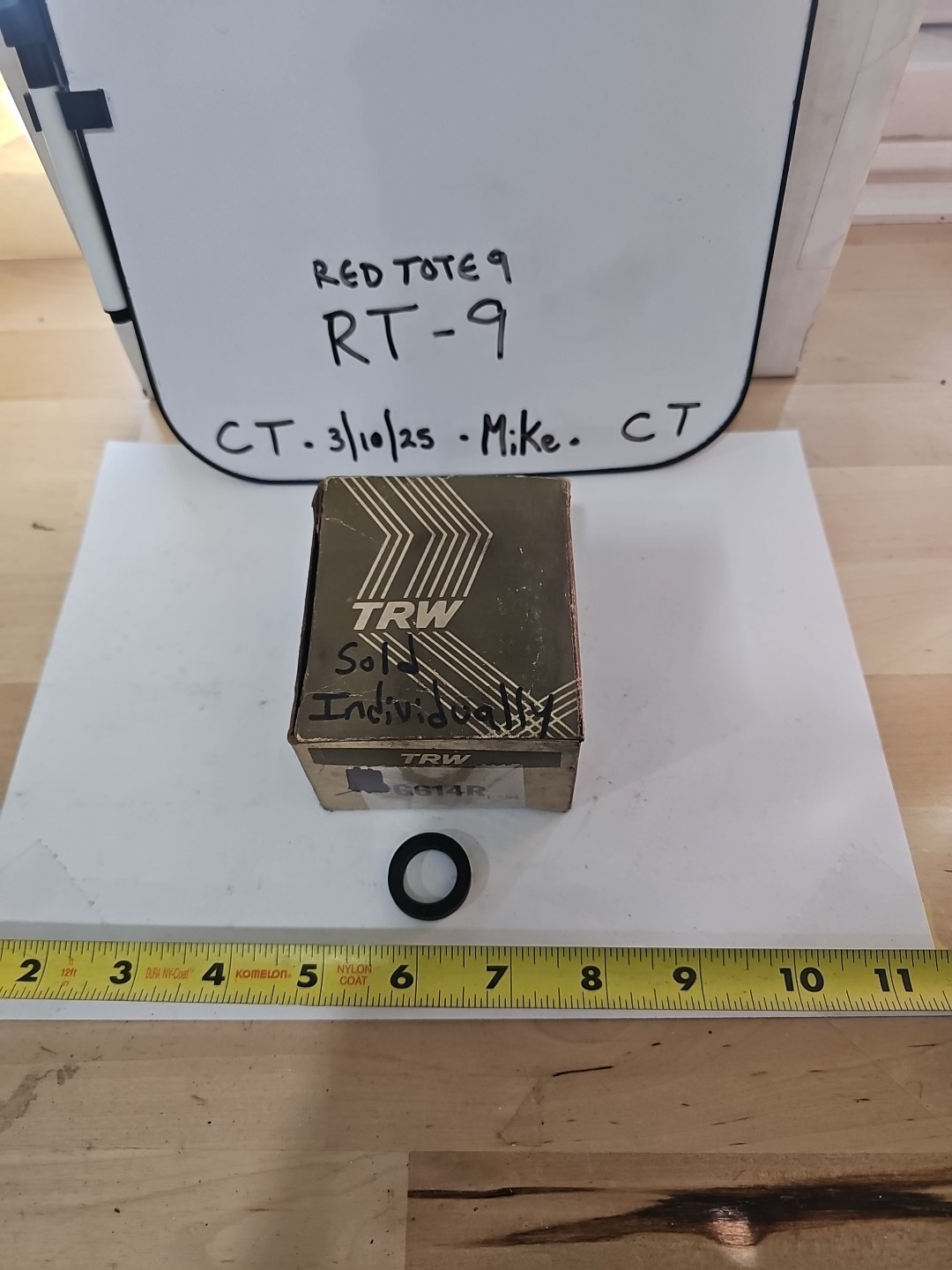 '48-'53 Ford/Mercury V8 Engine Valve Stem Oil Seal TRW G614R Sold Individually