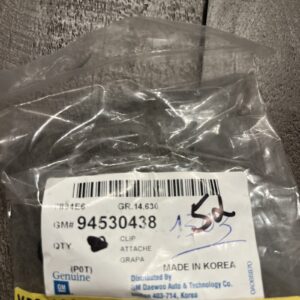 5 Fender Liner Push Type Clips Genuine GM 94530438 Aveo