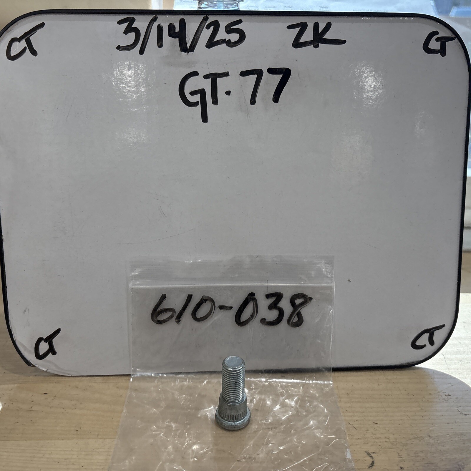 610-038 Wheel Studs 1/2-20 Cadillac 60-66 Ford 49-64 Mustang Falcon