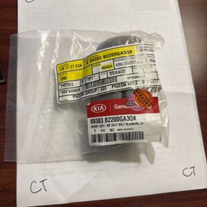 89383 B2200GA3QK BRAND NEW REAR CENTER SEAT BELT COVER GRAY 2 TONE 2014-2016...