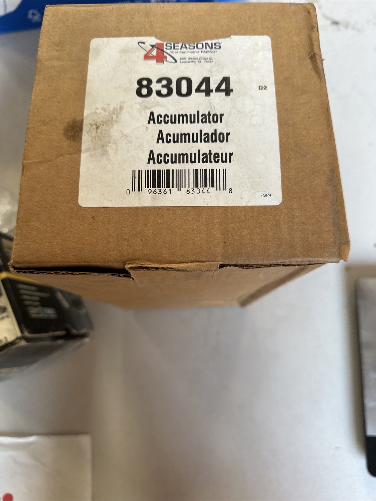 A/C Accumulator 4 Seasons 83044