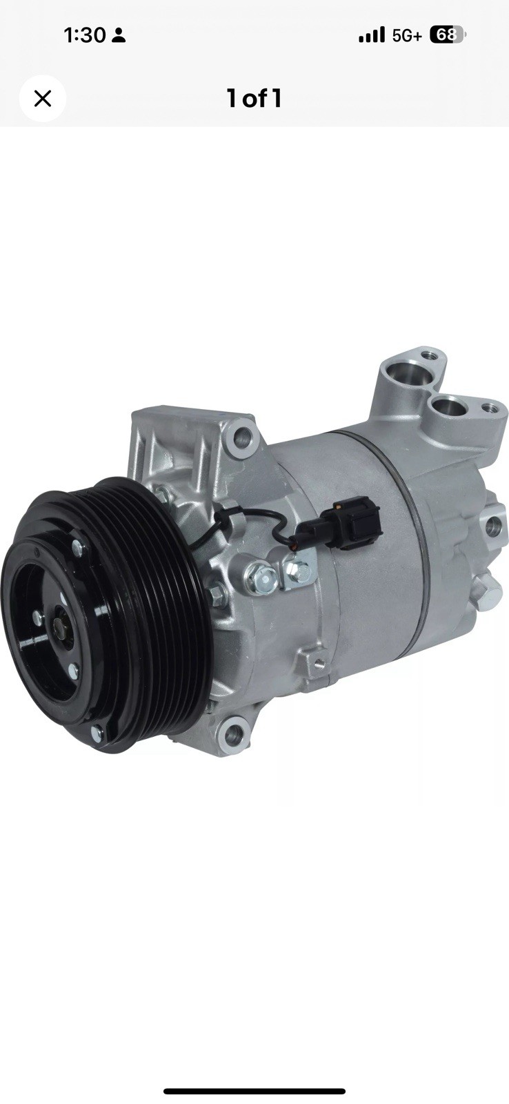 A/C Compressor 77404 Fits Nissan Versa 07-10 ACC 255681 - Image 3