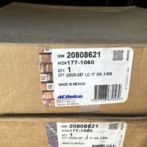 ACDelco Disc Brake Rotor 177-1060 20808621