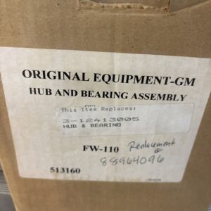 ACDelco OEM 2000-2008 GM Front Wheel Hub 12413005 / FW110 NOS