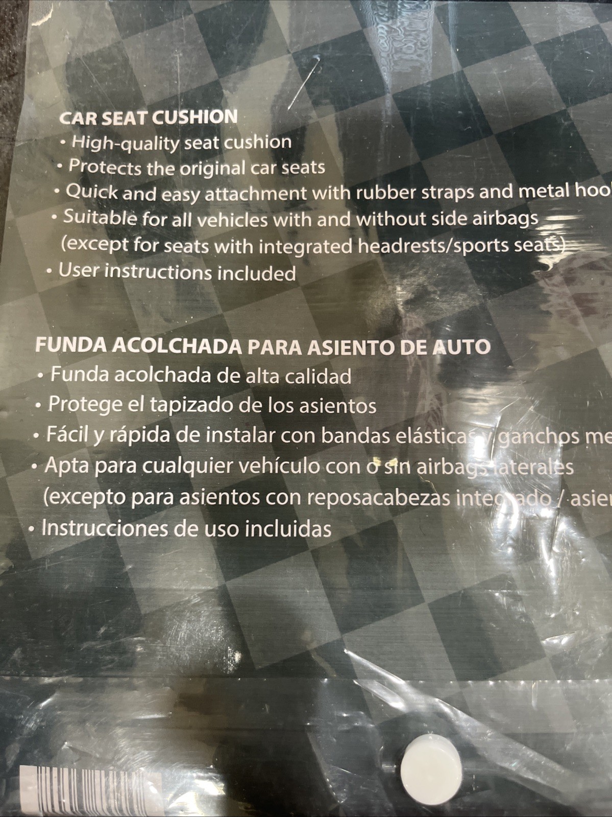 AUTO XS Car Seat Cushion 97041-6 - Image 6