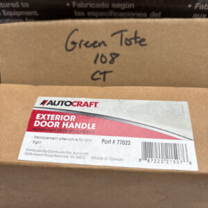 AUTOCRAFT Exterior Door Handle-Outside Door Handle High Performance 77022