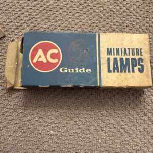 Ac Miniature Lamps Ac Gm Genuinely L-330 NOS (5) Bulbs