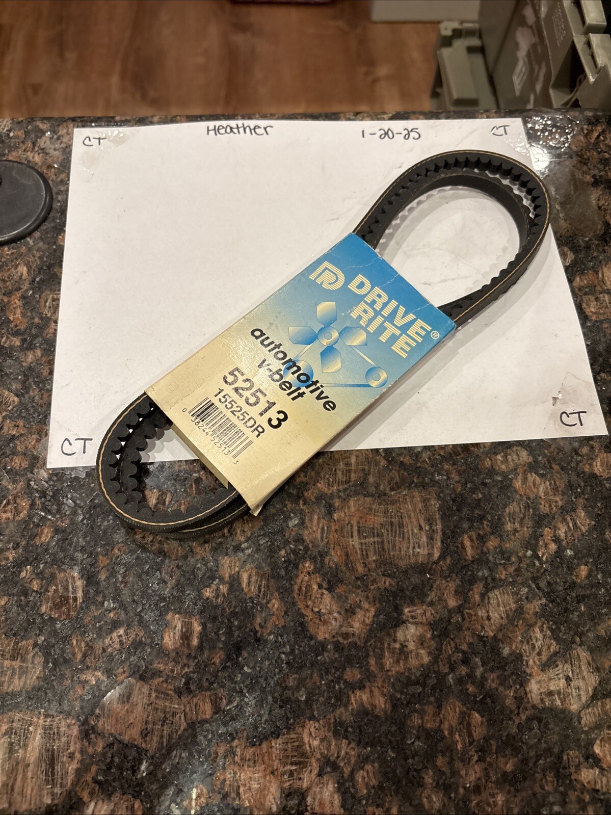 Accessory Drive Belt Drive-Rite 15525DR / 52513