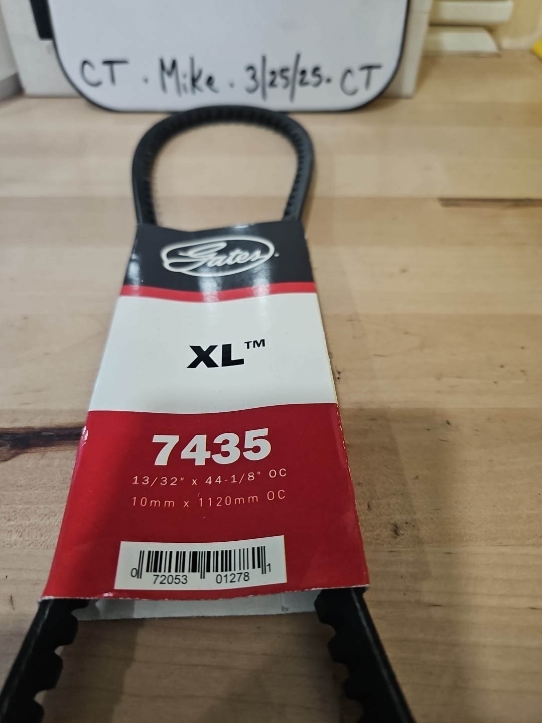 Accessory Drive Belt-High Capacity V-Belt Gates 7435 - Image 3