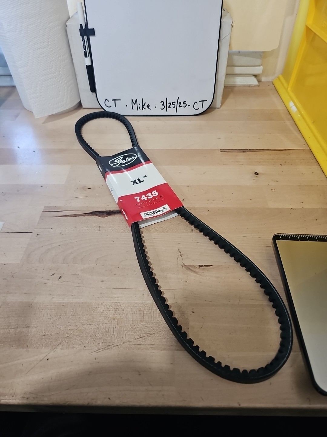 Accessory Drive Belt-High Capacity V-Belt Gates 7435