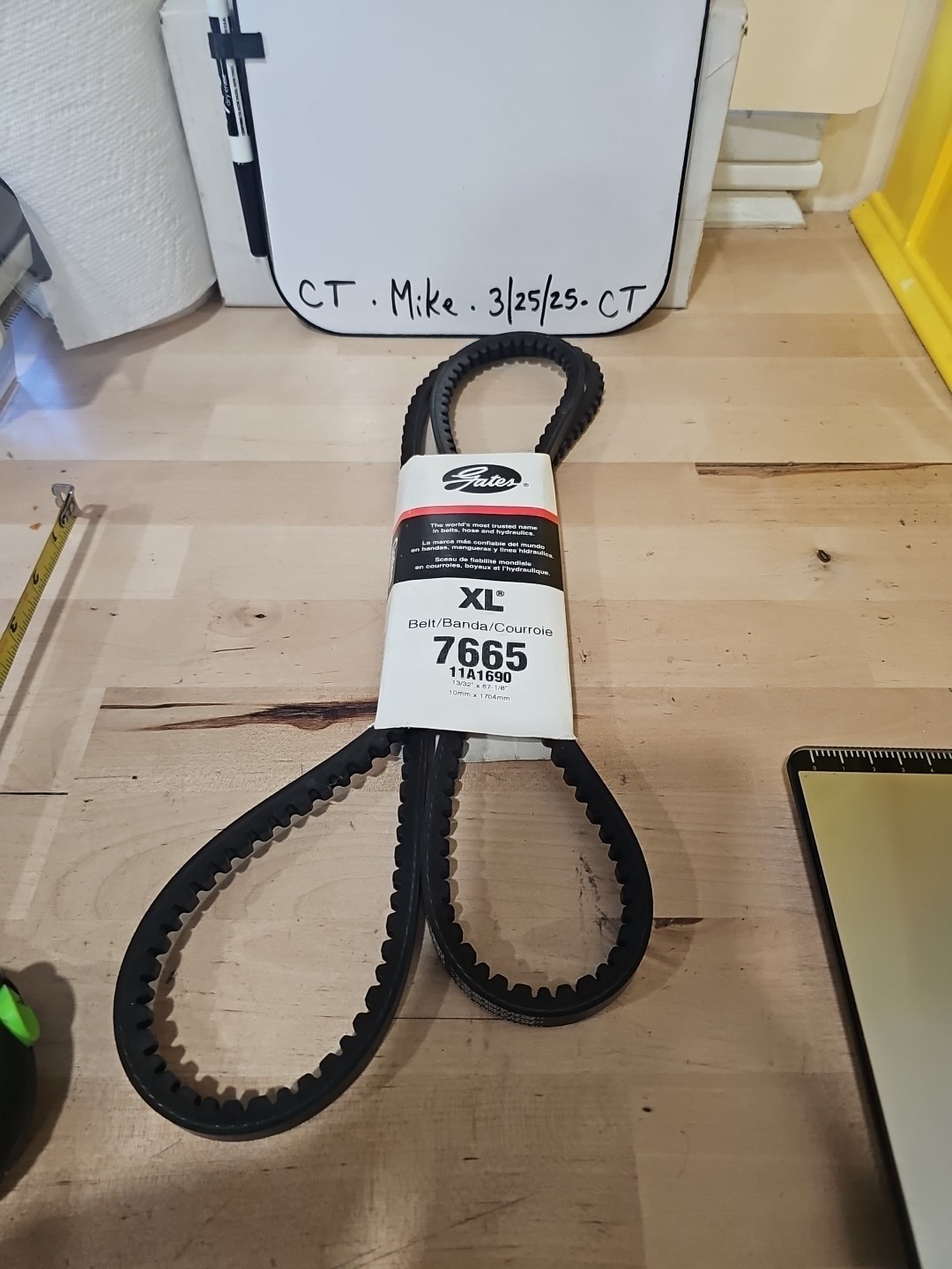 Accessory Drive Belt-High Capacity V-Belt (Standard) Gates 7665