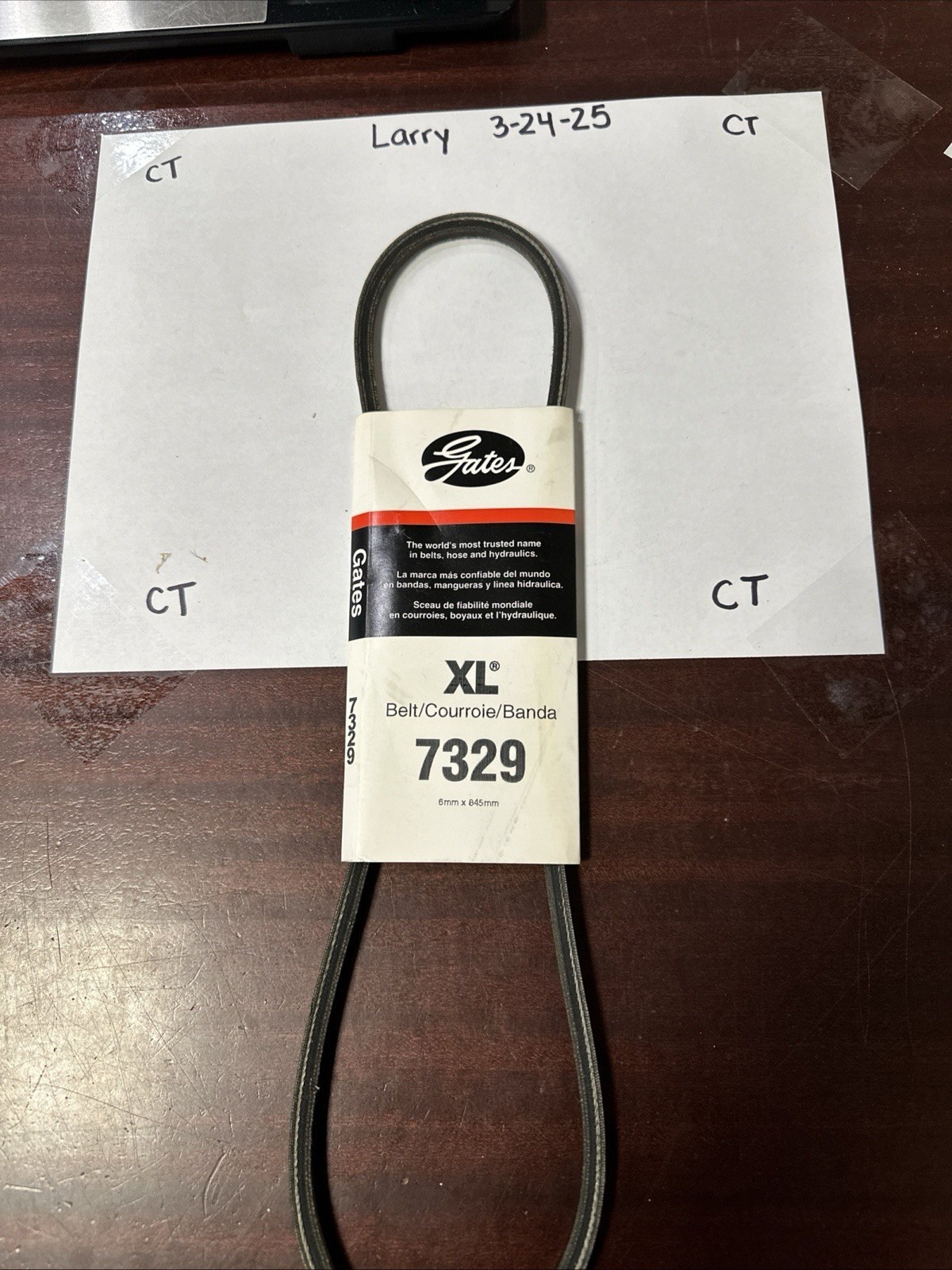 Accessory Drive Belt-High Capacity V-Belt(Standard) Gates 7329