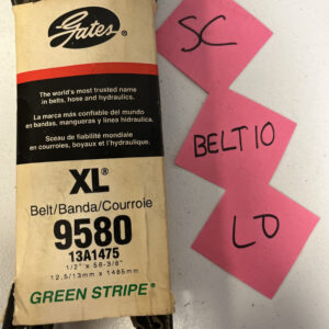 Accessory Drive Belt-High Capacity XL V-Belt (Standard) Gates 9580