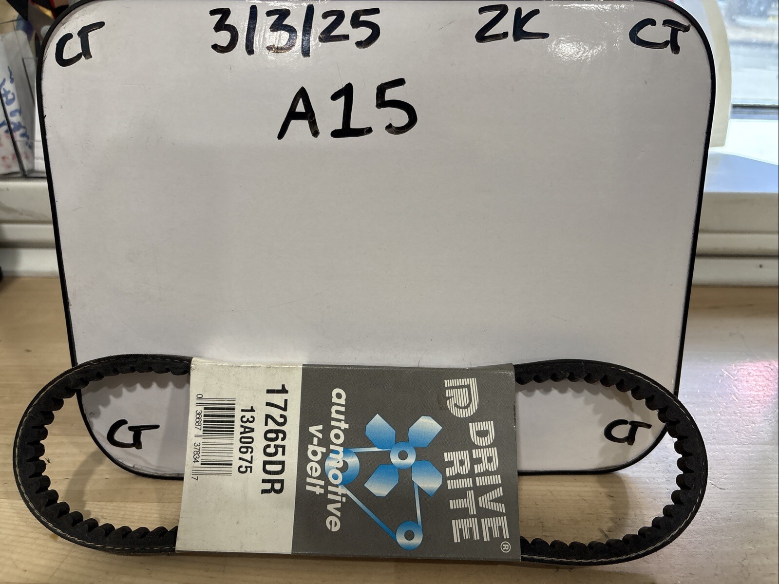 Accessory Drive V-Belt Drive-Rite By Dayco 17265DR