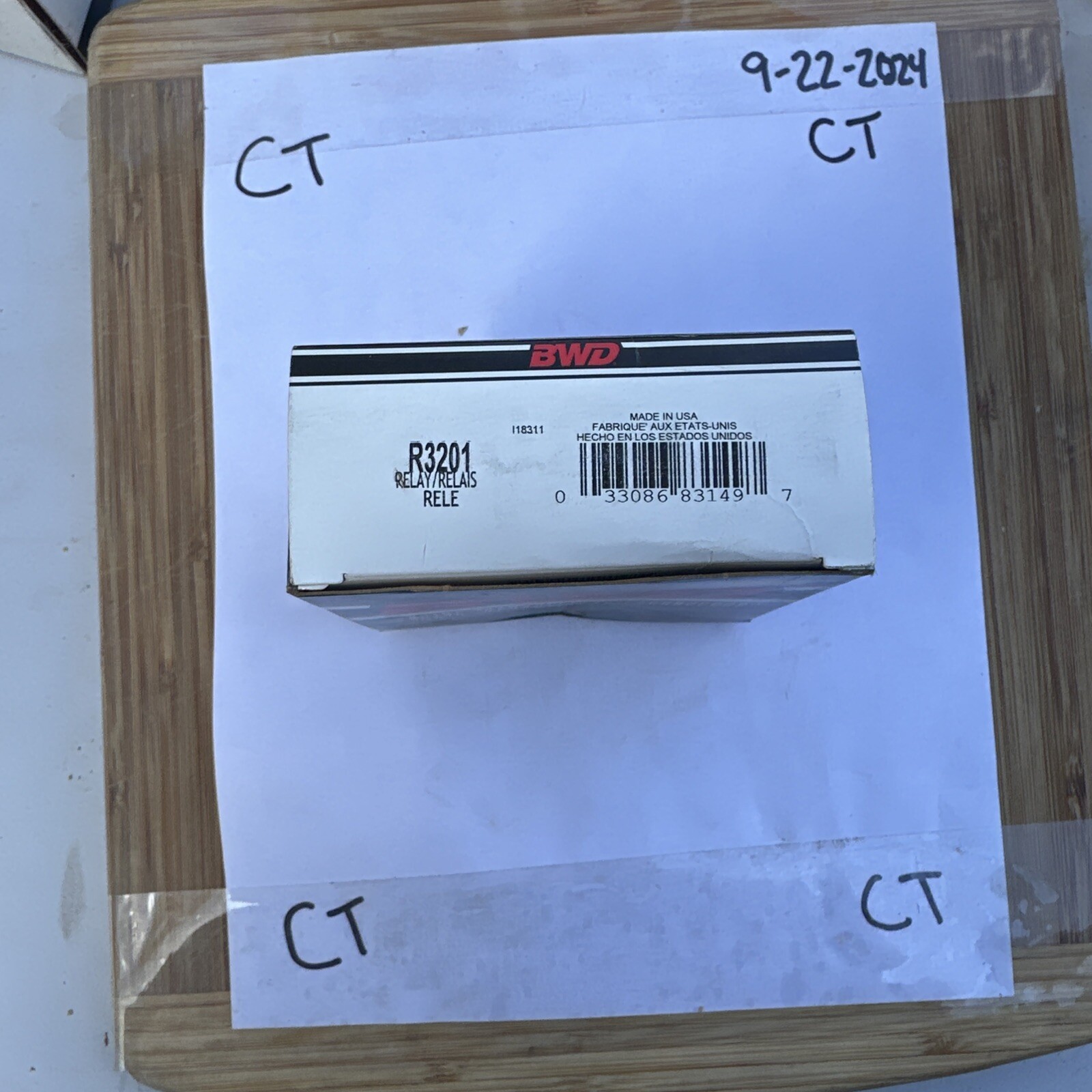 Active Suspension Relay BWD R3201