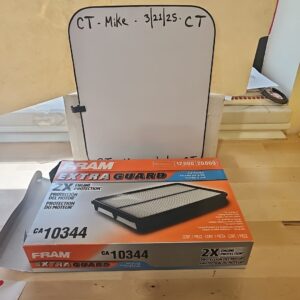 Air Filter Fram Extra Guard CA10344