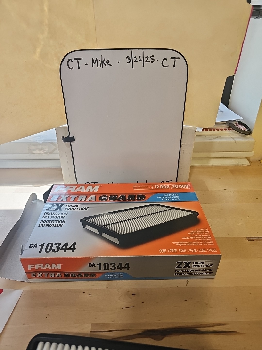 Air Filter Fram Extra Guard CA10344