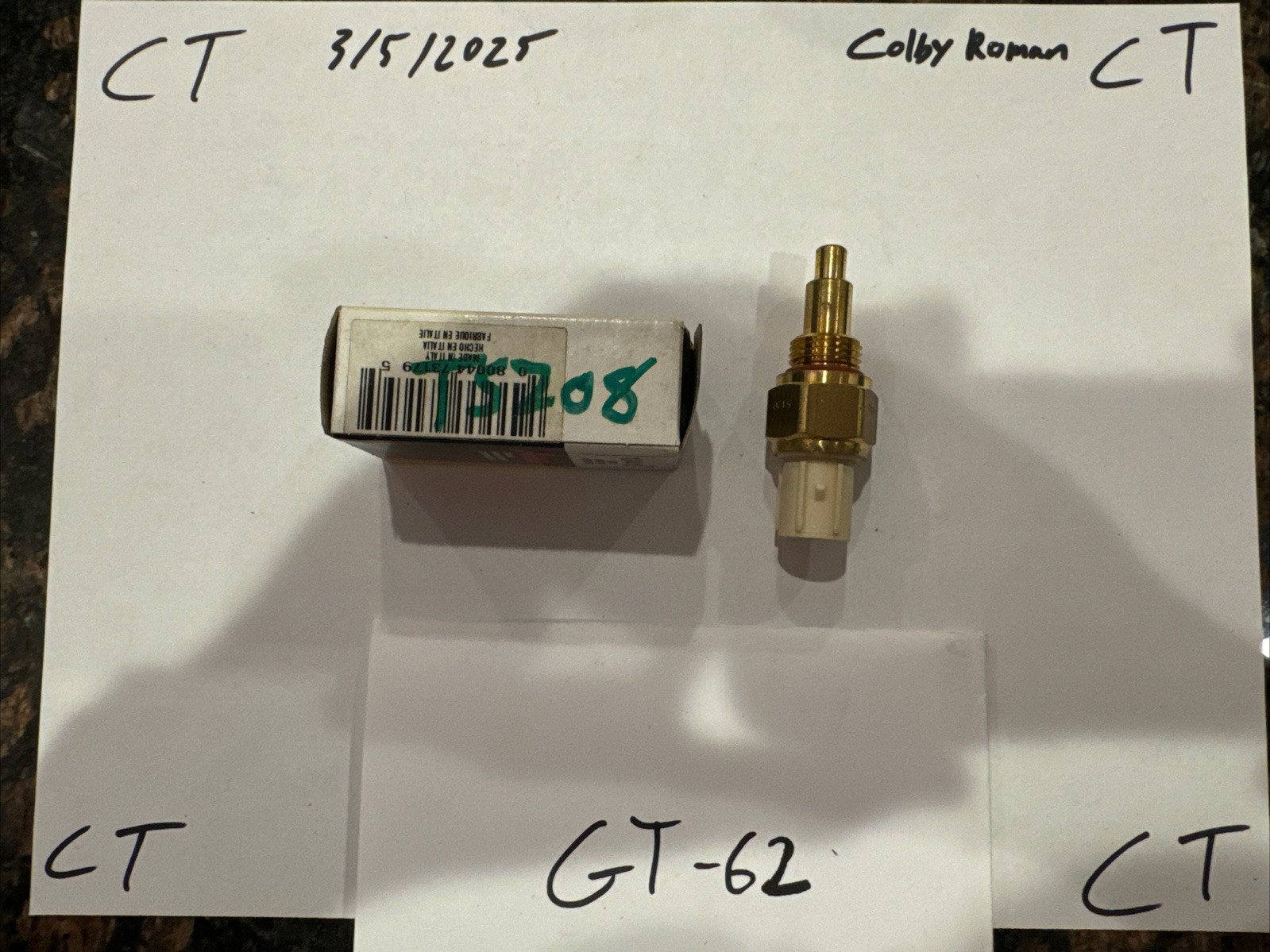 Airtex 1S4415 Engine Cooling Fan Switch (TS-208) - Image 3