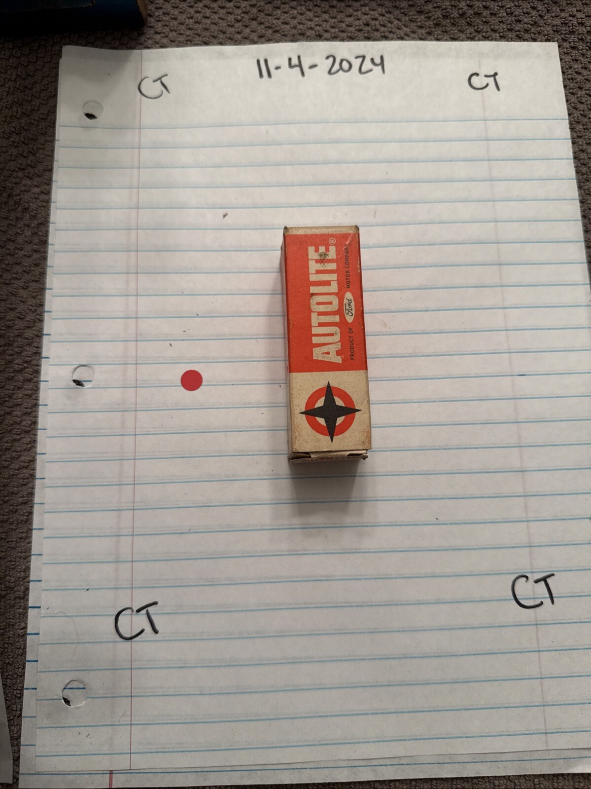 Autolite AT-10 (1) Plug