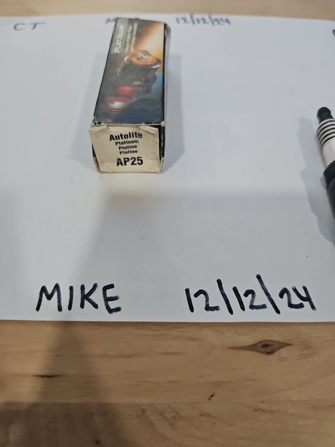 Autolite Platinum Spark Plug AP25 - Image 4