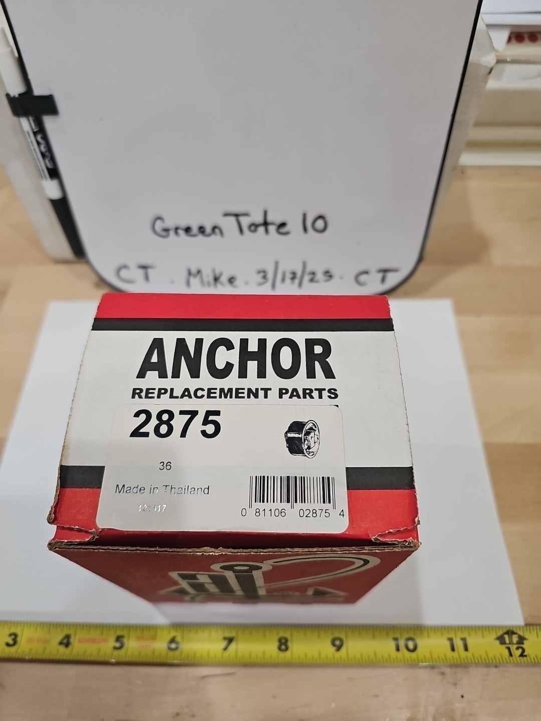 Automatic Transmission Mount Anchor 2875 - Image 6