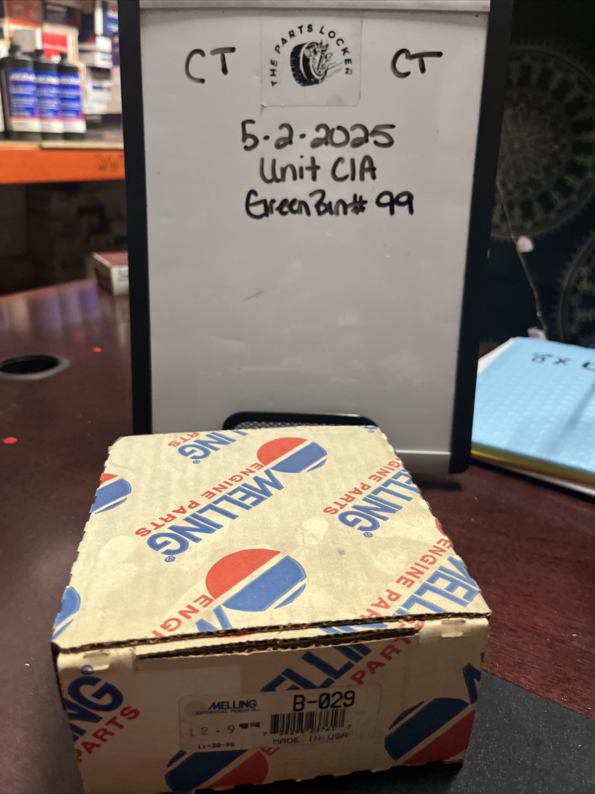 B-029 Melling Auto Parts Timing Belt