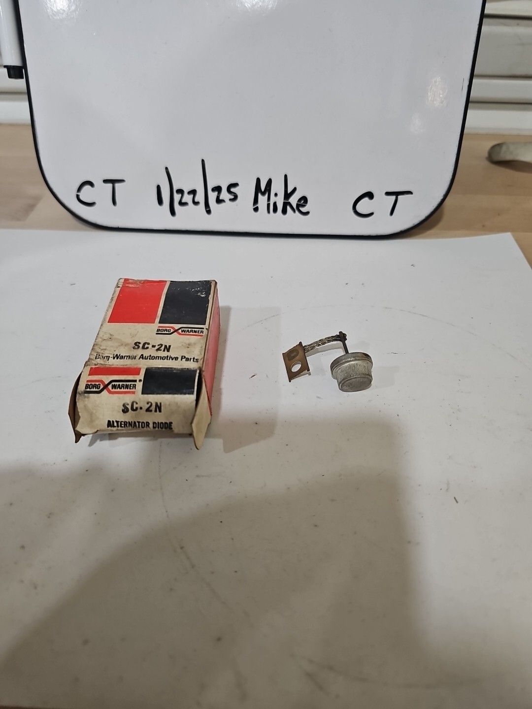 BORG WARNER # SC-2N NEGATIVE DIODE; FOR 1962-1980 DELCO-TRON EQUIPPED ALT. - Image 3