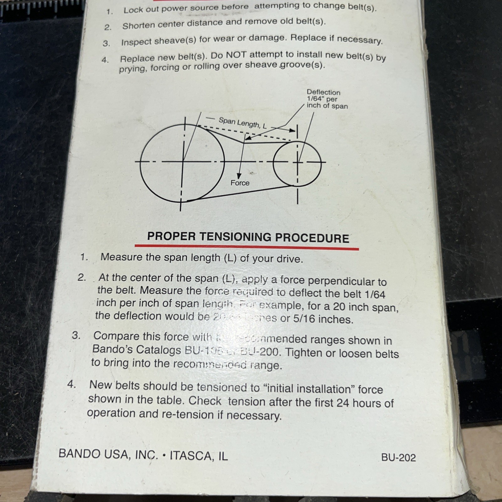 Bando 5l620 - Image 4