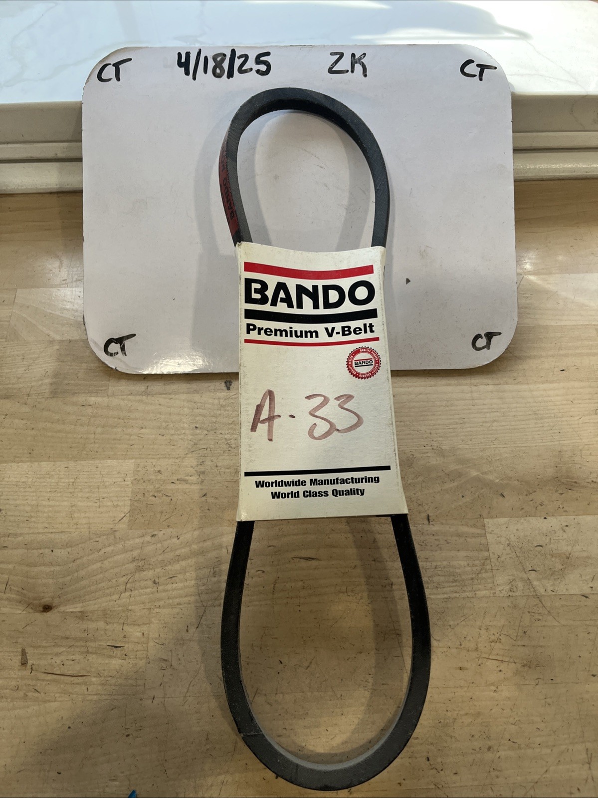 Bando A-33 Premium V-Belt - Image 3