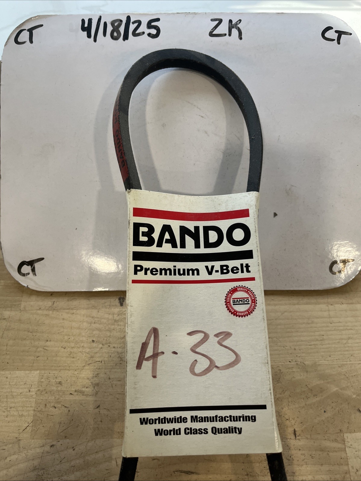 Bando A-33 Premium V-Belt
