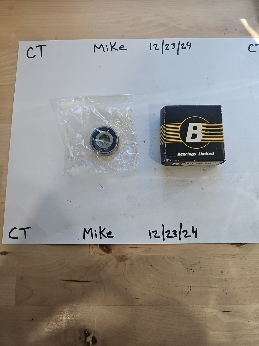 Bearings Limited 1614 2RS PRX Rad Ball Brg,1614,3/8in Bore,Alloy Stl 35JC43