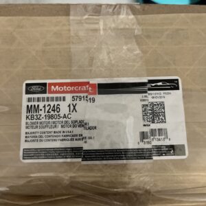 Blower Motor Motorcraft MM-1246 / Ford KB3Z-19805-AC New (part Inspected!)